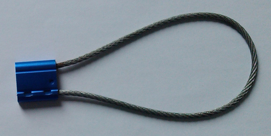 joints de camion de haute sécurité de serrure de label de fil d'acier de 3.5mm pour la remorque/camion