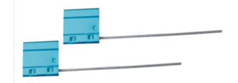Joints bleus de camion de haute sécurité de diamètre du câble 2mm d'avions pour le véhicule avec PAS17712 C-106A