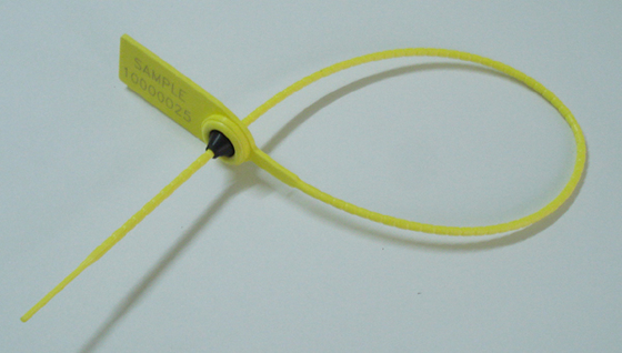 Joints en plastique faits sur commande de sécurité pour les récipients pp ou le PE, charge de la traction 40kgs